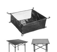 Borsa Di Immagazzinaggio Sotto Tavolo - Organizzatore Del Vano Montato Su Scrivania, Culla Appeso Pieghevole | Carrier Di Pattumiera, Pooty Insert Grid Box Box Pannello Di