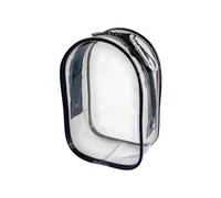 Borsa di immagazzinaggio trasparente della bambola del PVC con gancio d'attaccatura per l'esposizione della peluche del cotone e la scatola della bambola da collezione antipolvere multi funzionale