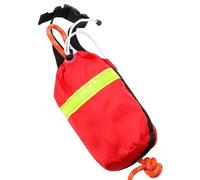 Borsa di lancio di salvataggio dell'acqua con corda, borsa per lancio per salvataggio d'acqua da 101, 71 pollici borse di linea riflettente corda leggera impermeabile portatile per il surf di kayak pe