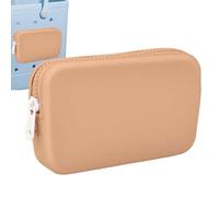 Borsa Di Moneta Da Spiaggia - Borsa Di Stoccaggio Della Cerniera In Silicone Da 15 Cm 15 Cm | Eva Beach Hole Tote On Borse - Compact Handy Design Protegge L'essenziale E Semplifica L'organizzazio