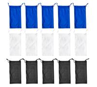 Borsa Di Occhiali Da 15 Pezzi, Sacchetto Di Stoccaggio Di Occhiali Da Sole Semplici, Borsa In Stoffa Morbida E Portatile, Adatto Per Computer, Telefoni Cellulari, Tablet, Telecamere E Occhiali.