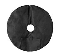 Borsa di peso di base ombrello rotondo - 46 cm/18 di sabbia resistente alle intemperie | Peso di supporto parasole rinforzato | Stabilizzatore di ombrello esterno portatile per cantilever, offs