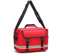 Borsa di primo soccorso per infermieri, per la salute domestica, vuota, professionale, per soccorso di emergenza, trauma, borsa a tracolla, ideale per EMT, EMS, paramedici, solo borsa