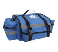 Borsa di primo soccorso vuota, borsa professionale per forniture mediche kit di primo soccorso borsa con striscia riflettente, per infermiere sanitarie, assistenza sanitaria, EMT, EMS, Blu