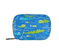 Borsa di pronto soccorso con scomparti staccabili, riutilizzabile, portapillole settimanali per borsa