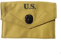 Borsa di pronto soccorso dell'esercito americano della seconda guerra mondiale con gancio M1 SEMS M1943 - Khaki, cachi, One