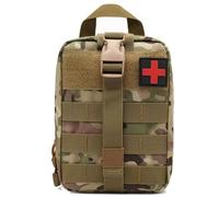 Borsa di Pronto Soccorso Tattica MOLLE EMT IFAK Pouch Rip-Away Trauma First Emergency Pack(Camo)