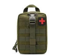 Borsa di Pronto Soccorso Tattica MOLLE EMT IFAK Pouch Rip-Away Trauma First Emergency Pack(Green)