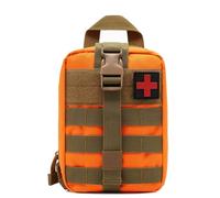 Borsa di Pronto Soccorso Tattica MOLLE EMT IFAK Pouch Rip-Away Trauma First Emergency Pack(Orange)
