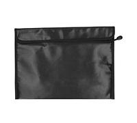 Borsa di protezione della sicurezza impermeabile ignifuga Borsa multifunzione Memoria Borsa ignifuga Documenti in contanti Passaporto Design di grandi dimensioni argento