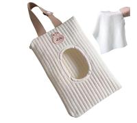 Borsa di pulizia riutilizzabile, salviette per bambini riutilizzabili | Distributore portatile con supporto a prova di polvere, custodia da viaggio per sciarpe e salviette bagnate