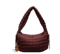 Borsa di punta trapuntata for donne grandi trapunte Piccella trapunta Picculla leggera leggera morbida piumino a trapunte con cerniera Crusca imbottito trapuntato Borsa di vagabonda