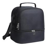 Borsa di raffreddamento da campeggio - Borsa per il pranzo isolata impermeabile con fodera a prova di perdite, borse a tracolla termica di grande capacità con scomparti a duello, ghiaccio picnic porta