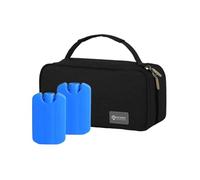 Borsa di raffreddamento professionale per il trasporto del latte materno con isolamento Organsier per mamme che lavorano, viaggi e visite ospedaliere, isolamento termico per conservare il latte