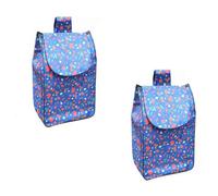 Borsa di ricambio, borsa di ricambio per carrello della spesa da 1/2 pezzi - Borsa per carrello della spesa da 41 litri, organizer per la spesa