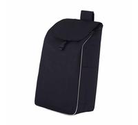 Borsa Di Ricambio For Carrello Della Spesa - 38L Borsa Portaoggetti Impermeabile In Tessuto Oxford Da, Borsa Di Ricambio For Carrello Della Spesa Con Tasche Laterali 33 * 20 * 57cm(Black)