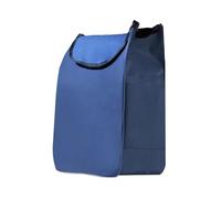 Borsa Di Ricambio For Carrello Della Spesa - 40L Borsa Portaoggetti Impermeabile In Tessuto Oxford Da, Borsa Di Ricambio For Carrello Della Spesa Con Tasche Laterali 33 * 22 * 55 cm(B)