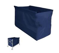 Borsa di ricambio in tessuto Oxford per carrello della lavanderia 350400L, borsa portaoggetti rimovibile per carrello, ideale per camera d'albergo e uso di lavoro, durevole e facile da pulire