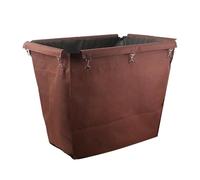 Borsa di ricambio per carrello della biancheria, rimovibile per cesto della biancheria sporca/carrello di pulizia, in tessuto Oxford (Brown Tapere)