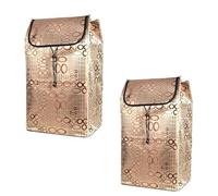 Borsa di ricambio per carrello della spesa, in tessuto Oxford, impermeabile, con tasche laterali, per riporre verdure e generi alimentari, capacità 72 l