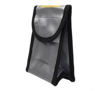 Borsa di ricarica per batteria al litio con telecomando, ignifuga, protegge dai rischi di incendio (115 x 100 x 75 mm)