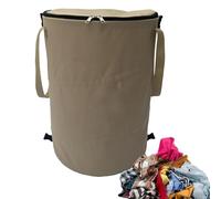 Borsa di rifiuti fogliare pieghevole - Cestino da campeggio pieghevole | 37 litri portatili per la spazzatura da giardino con cerniera con cerniera per campeggio, all'aperto, giardino,