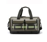 Borsa di risposta alle emergenze, borsa di pronto soccorso con tasche multiple per traumi e assistenza sanitaria domestica, Verde militare, 31*18*19cm