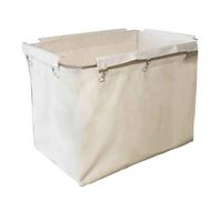 Borsa di rivestimento per carrello della biancheria, borsa di ricambio per carrello della biancheria, grandi borse in tessuto Oxford spesso, per organizzare vestiti o giocattoli. (A)