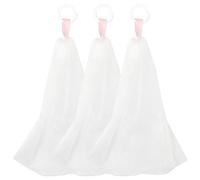 Borsa di sapone, sapa con sapa con sapace per sapone per barra da barra 3pc a doppio strato a gigante sacca per sapone con corse, sacca per risparmiare sapone, saper di sapone morbido per sapone da b