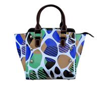 Borsa Di Satchel Per Le Donne, Borse A Traversa Con Maniglia Top, Donne Cinturino Regolabile, in Pelle, Lavoro Quotidiano, Viaggio, Tempo Libero,Multi colored