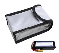 Borsa di sicurezza della batteria, contenitore di stoccaggio della batteria ignifuga - per la protezione della batteria | Organizzatore portatile, scatole di sicurezza resistenti all'usura per il tras