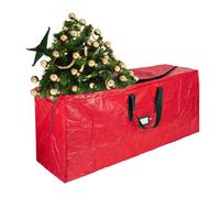 Borsa di stoccaggio 'albero di Natale - bidoni di stoccaggio delle vacanze grandi 9 piedi per garage, seminterrato con chiusura con cerniera, pentole da giardino artificiale per imballaggio post -