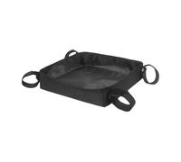 borsa di stoccaggio degli strumenti, Borsa portaoggetti for scala telescopica, nera, 26x26 cm, 10,24x10,24 pollici, 4 cinghie
