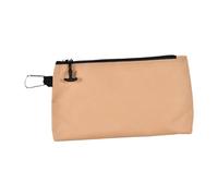 borsa di stoccaggio degli strumenti, Borsa portautensili con cerniera e moschettone, in tessuto Oxford, 32x5x19 cm / 12,60x1,97x7,48 pollici, verde, nero, cachi(Khaki)