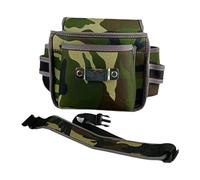 borsa di stoccaggio degli strumenti, Cintura portautensili regolabile for ferramenta, marsupio portautensili verde 19x9x20cm