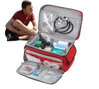 Borsa di stoccaggio dei medicinali - Organizzatore di stoccaggio medicinale | Borsa per infermiera per la salute domestica | Sacchetti di pronto soccorso kit medico vuoto | | Organizzatore di bottigl