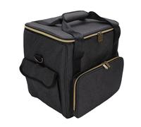 Borsa di Stoccaggio dei Record per 45 Record, Custodia Portatile Spalla con Tasche Anteriori e Laterali