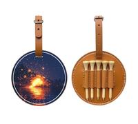 Borsa di stoccaggio del tee di golf della tempesta della particella del pixel, borsa multifunzionale di stoccaggio del tee di golf per gli uomini, materiale