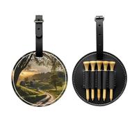 Borsa di stoccaggio del tee di golf nera dopo la pioggia, borsa multifunzionale di stoccaggio del tee di golf per gli uomini, materiale durevole dell'unità di elabor