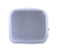 Borsa di stoccaggio del trucco con cerniera - Organizzatore da viaggio trasparente, busta da toeletta chiara | Custodia di bellezza impermeabile Candidatura cosmetica, contenitore a prova di polvere c