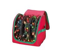 Borsa Di Stoccaggio Della Luce Di Natale, Ampio Spazio Di Archiviazione, 28,8x24 Cm, Borsa A Prova Di Lacrime Per Le Lacrime, Organizzatore Di Luci Delle Vacanze, Design Ponderato, Per Feste, Garage,