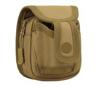 Borsa di stoccaggio di munizioni per fionda tattica, marsupio MOLLE | 2-in-1 Borsa per Munizioni e Sfere per Fionda, Borsa Tattica Multiuso per Esterno per Esercizi e Sport.(Brown)