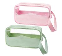 Borsa Di Stoccaggio Impermeabile In 2 Parti, Sacchetti Di Servizi Igienici Con Grande Capacità, Sacchetti Di Trucco Leggero, Accessori Da Viaggio, Organizzatore Di Articoli.