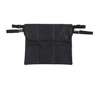 Borsa di stoccaggio sedia a rotelle durevole con organizzatore resistente all'usura del cortile bottiglia Black