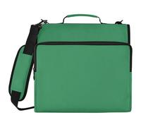 Borsa di totalizzatore del raccoglitore del punto, organizzatore portatile verde mare dell'ufficio con la maniglia per gli architetti