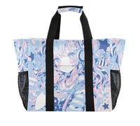 Borsa di totalizzatore resistente all'acqua pieghevole della tela della borsa di totalizzatore di utilità della ragazza di, anime ragazza, 1 size, Moda