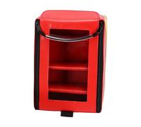 Zialofi Borsa di vuota, custodia professionale per il trasporto, organizer per, per casa, auto, viaggi, traumi, campeggio, Rosso