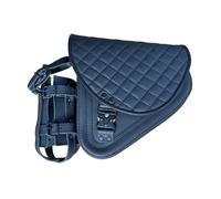Borsa Diablo Blackline Trapuntata Adatto A per Harley Davidson Softail