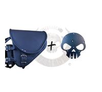 Borsa Diablo Nero+Supporto Morbido XS 2018 Adatto A per Harley Davidson
