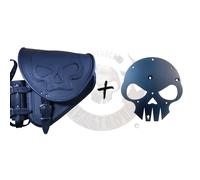 Borsa Diablo Teschio Nero+Morbido XS 2018 Supporto Adatto A x Harley HD